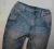ENTRY jeansowe SPODENKI bermudy 140/146