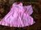 sukieneczka 86cm różowa na lato