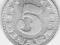 Jugosławia - 5 Dinara 1953 - aluminium - stan UNC
