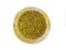 BR002 Brokat proszek złoty 0,30mm