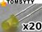 Dioda LED 3mm żółta (20 szt.) /0559-20
