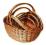 Wiklinowy koszyk prezentowy zakupowy