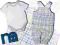 MOTHERCARE 2cz BODY + SPODNIE OGRODNICZKI 56