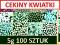 CEKINY KWIATKI KWIATUSZKI 5g 100 SZTUK !! 11 KOL.