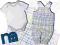 MOTHERCARE 2cz BODY + SPODNIE OGRODNICZKI 86