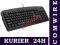 Klawiatura A4Tech EVO Stilo Black PS/2 - KURIER