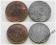 Niemcy zestaw 2 monet 10pfennig