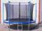 TRAMPOLINA Z SIATKĄ  365cm, MODEL 2014 DRABINKA