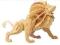 PUZZLE DREWNIANE 3D PRZESTRZENNE LEW MAŁY LION