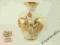ROYAL !! ŚLICZNY WAZON,RĘCZNIE MALOWANY ZŁOTEM