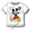 MYSZKA MICKEY miki koszulka t-shirt 98/104 BIAŁA