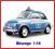Fiat 500 Polizia Bburago Gold MODEL  1/18 12067