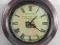 Duży ZEGAR ŚCIENNY  VINTAGE 53 CM - 078859
