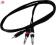 kabel jack-s 3,5 F - 2x jack-m 6,3 F  1,5M STEREO