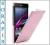 Etui Futerał Sony Xperia Z 1- Różowy