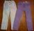 spodnie 2 pary rozm 110 H&amp;M