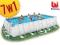 7w1 BASEN OGRODOWY 671x366cm DUŻY ZESTAW 7w1 56272