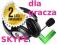 Słuchawki nagłowne DLA GRACZA  z mikrofonem SKYPE