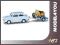 HERPA Trabant 601 Limousine with Trailer 1:87