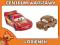 Cars 2-pak Y0517 Zygzak McQueen i FRED Auta Zestaw
