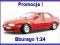Alfa Romeo 156 Bburago Bijoux 1:24 promocja 22013a