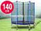 TRAMPOLINA OGRODOWA Z SIATKĄ 140CM 4,5FT NEO-SPORT