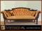 STYLOWA KANAPA sofa Chesterfield mahoń 79213c
