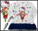 HELLO KITTY tunika bluzka z falbankami 6-7 116-122