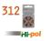 Baterie słuchowe Varta 312 Power One - 6 szt.