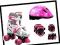 Zestaw WROTKI regulowane+ OCHRANIACZE+ KASK- 30-33
