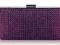 Purpurowa, prostokątna szkatulka