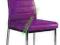 Krzesło metalowe H-261 chrom fiolet SIGNAL OD RĘKI