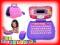 LAPTOP MAŁEJ KSIĘŻNICZKI MĄDRA GŁÓWKA różowy Łódź