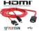 Adapter MHL micro USB HDMI Samsung SII kabel TV HD