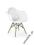 KRZESLO K 162 BIAŁE DREWNO LITE ABS NEW DESIGN