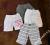 4X SPODENKI DRESOWE 56 MOTHERCARE CHEROKEE PASKI