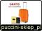 Średnia walizka PUCCINI PP001 orange + ETUI GRATIS