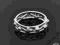 6 Pierścionek SREBRNY RÓŻANIEC NA PALEC SREBRO 925