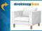 * IKEA* KARLSTAD FOTEL BLEKINGE BIAŁY