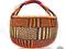 DUŻY KOSZ Z UCHEM GHANA ZAKUPY PIKNIK AFRYKAŃSKI