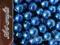 P104 KORALIKI,PEREŁKI 6MM NIEBIESKI CIEMNY- 66SZT.