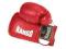 RĘKAWICE BOKSERSKIE KANGOO PVC CZERWONO BIAŁE