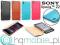 Smukłe Etui BookCase Sony Xperia Z2 +Rysik +Folia