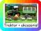 TRAKTOR Z PRZYCZEPĄ + AKCESORIA ZWIERZĘTA ZESTAW