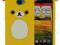 Gumowe Etui Silikon Obudowa MIŚ MISIEK HTC ONE S