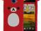 Gumowe Etui Silikon Obudowa MIŚ MISIEK HTC ONE S