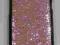 Etui twarde glitter HTC DESIRE V T328w pink