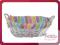 7K0099 NATURA OWALNY KOSZYK Z UCHWYTAMI 29x20x9CM