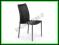Eleganckie krzesło metalowe K130 czarne K-130 stal