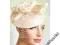 Fascynator Toczek  woalka róża  ŚLUB KOMUNIA